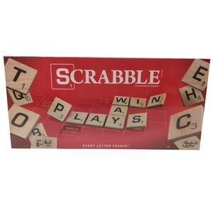 Classic Scrabble Crossword Board Game Hasbro 2013 Family Word Fun New Sealed